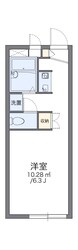 レオパレス国立東の物件間取画像